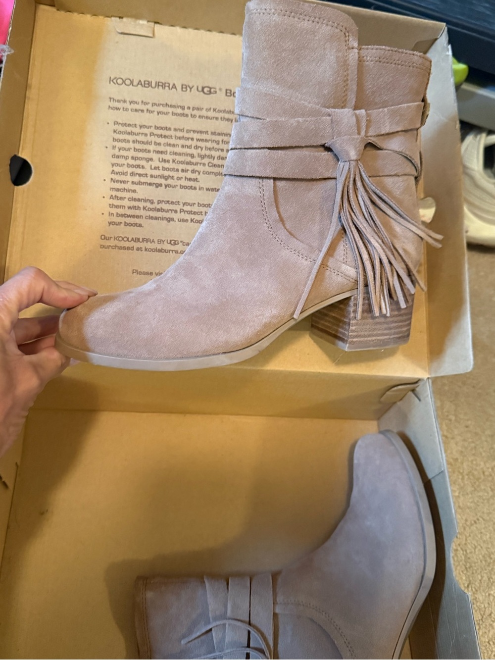 Koolaburra Booties by Ugg Size 7.5